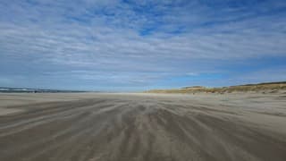 Uit waaien in Callantsoog 