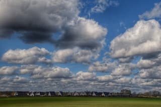 Steeds meer bewolking 