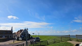 Stralend weer en een stevige wind