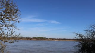 Fort Pannerden vanuit Millingen gezien