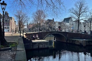 Wat wil je nog meer? De zon schijnt fel en er is bijna geen wind. 