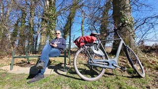 Genieten van de zon...