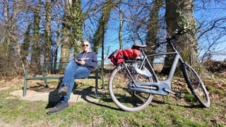 Genieten van de zon...