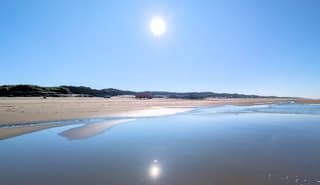 Een mooie zonnige start van de.