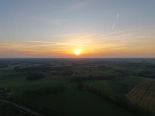 Zonsondergang in de Achterhoek 