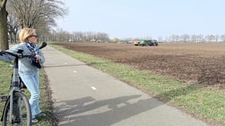 Fietsen met mn tante