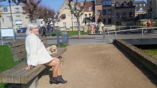 Genieten van het zonnetje. 