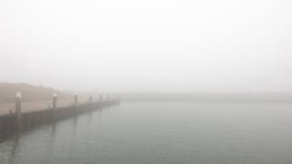 Jachthaven Vlieland in de Mist