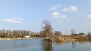 In de middag kwamen er wat wolkjes opzetten 