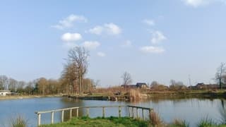 In de middag kwamen er wat wolkjes opzetten 