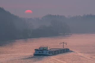 Zonsopkomst bij de Grebbeberg