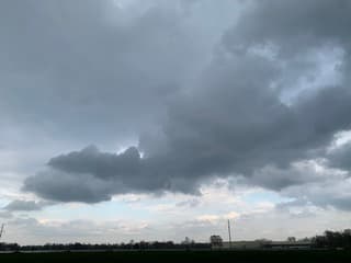 Wolk net voor een bui regen