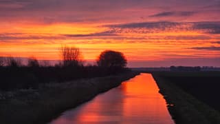 ochtendgloren in Dronten 