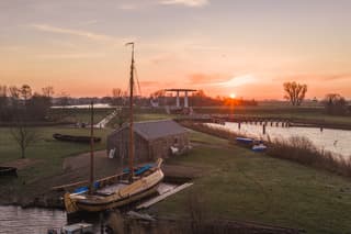 zonsopkomst dokkumer nieuwe zijlen 12-03-2026