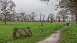 Regen, wolken en mist