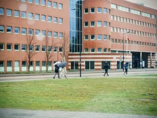 Parapluparade in Enschede