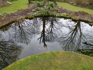 Vriendelijk lenteweer vanmorgen in Creil. Flevoland.