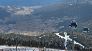 Katschberg Karinthië in het dal is de lente aanwezig