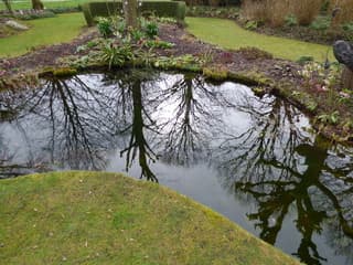 Vriendelijk lenteweer vanmorgen in Creil. Flevoland.