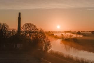 zonsopkomst oostrum friesland 15-03-2026