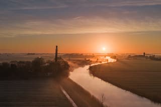 zonsopkomst oostrum friesland 15-03-2026