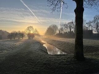 Een prachtige zondagochtend