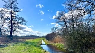 Gisteren een natte dag, nu genieten van het zonnetje