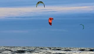 Wat een mooi kitesurf was het vandaag.