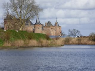 Hollandse luchten vanmorgen in Muiden.