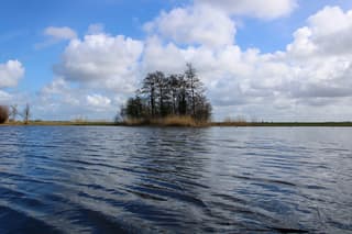 Pittig windje, Hollandse wolken en zon!