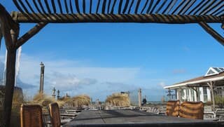 TE VEEL WIND OP 't TERRAS