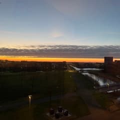 Zonsopkomst Almere Poort