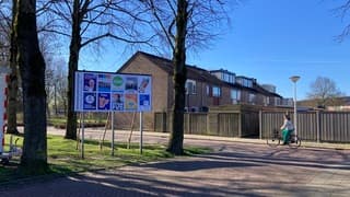 Prachtig weer om te stemmen.