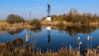 Windstil, spiegelplaatje!