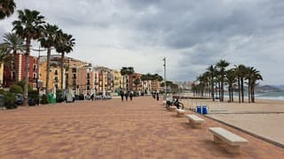 Een bewolkte dag aan de Costa Blanca 