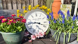 15.46 uur begin van de lente