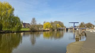 Lentegroen en sluierbewolking