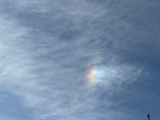 Regenboog vlek, circum zenitale boog?