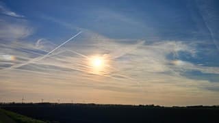 Ondergaande zon 