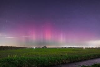 Sterke noorderlichtontlading rond 02:00 (21-03-2026) in de Betuwe!