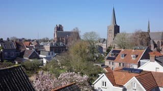 Voorjaarsweer in de oude binnenstad 