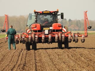 Bietenzaaien is begonnen 
