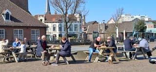 Prima weer voor een visje in Wijk aan Zee 