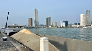 De zon is er ook weer bij en de nevel is verdwenen 