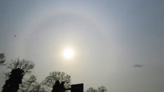 in de sluierbewolking de Halo