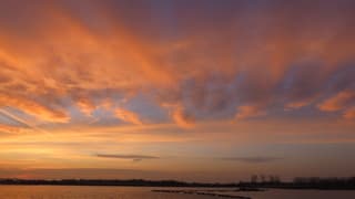 Kleurige bijzondere wolken