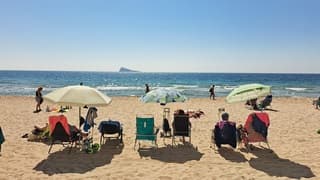Lekker strandweertje aan de Costa Blanca 