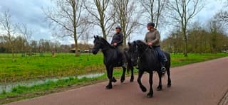 Toch nog even tijd voor een ritje 