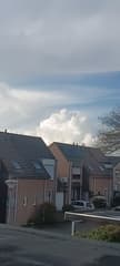 Ontwikkelende cumulonimbus boven Roermond