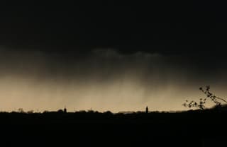 Goedemorgen, onstuimig boven Dirksland